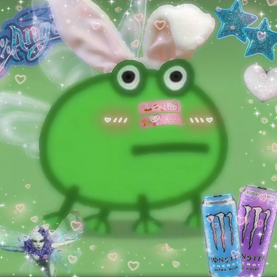 Aesthetic Frog Fairy Tiktok Pfp Wallpaper