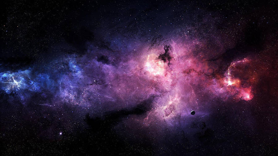 Aesthetic Galaxy Desktop 4k Wallpaper