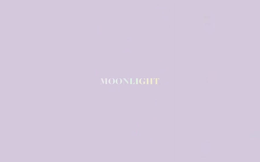 Aesthetic Macbook Purple Moonlight Wallpaper