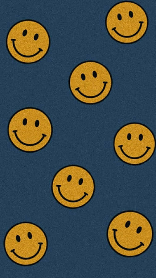 Aesthetic Smiley Face Wallpaper Wallpaper