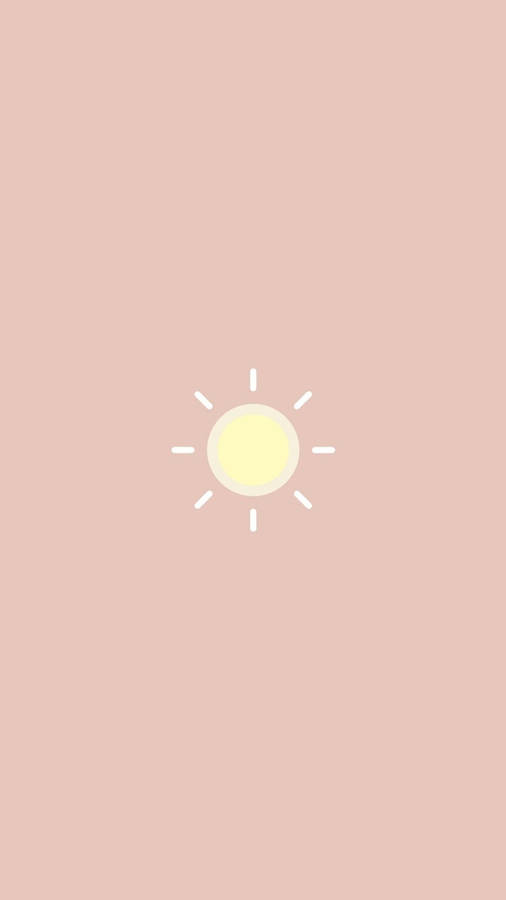 Aesthetic Sun Cute Iphone Wallpaper