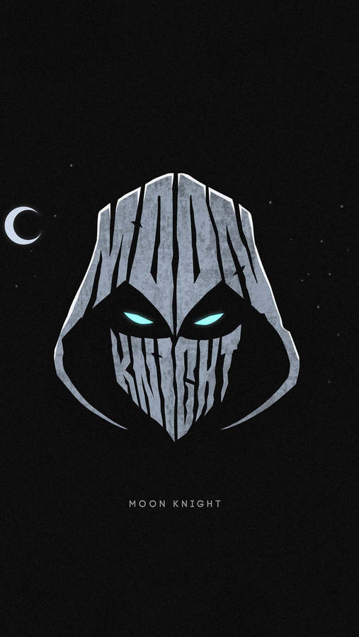 Aesthetic Vector Art Marvel Moon Knight Phone Wallpaper