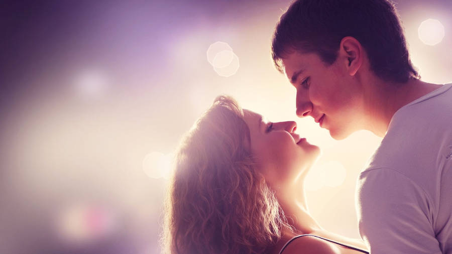 Aesthetic Young Couple Wallpaper