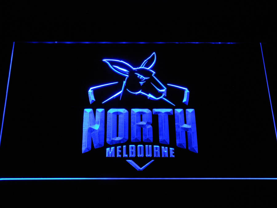 Afl Led North Melbourne Signage Wallpaper