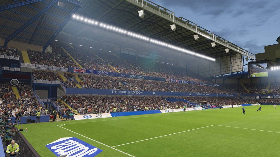 Afternoon Game In Stamford Bridge Wallpaper