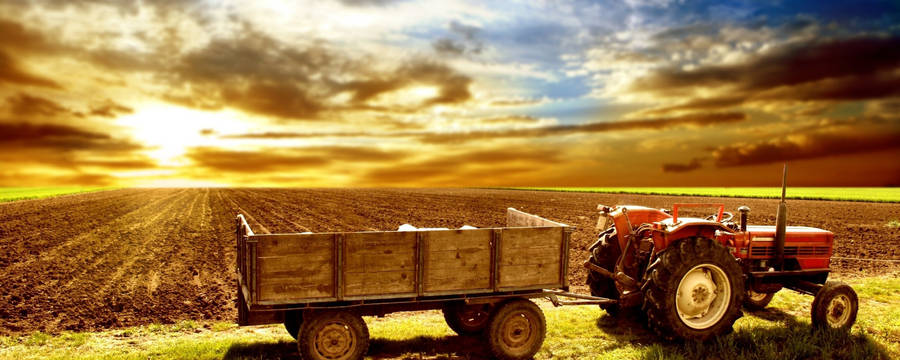 Agriculture Classic Tractor Wallpaper