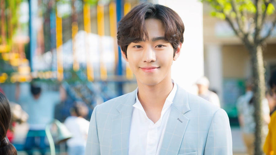 Ahn Hyo Seop Genuine Smile Wallpaper