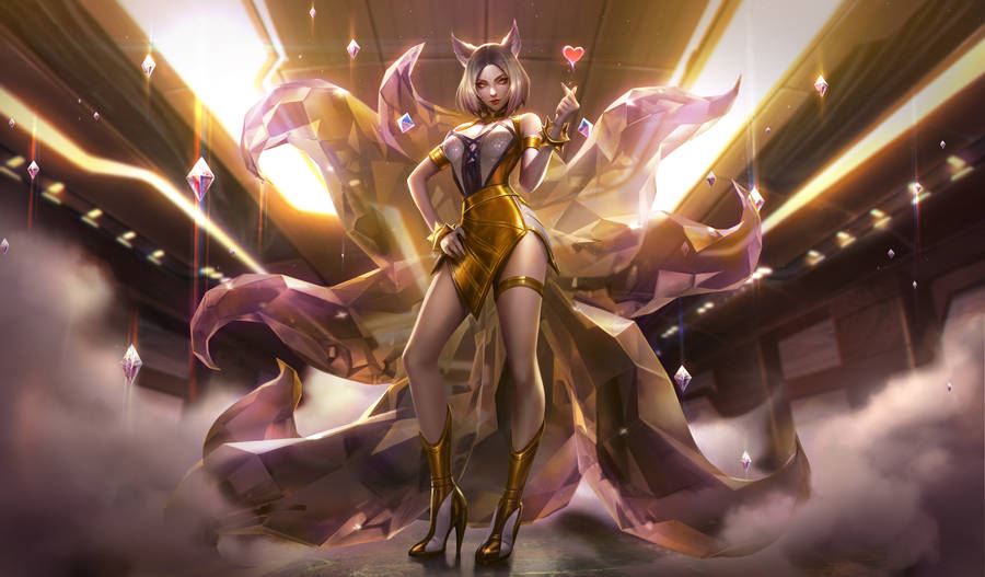 Ahri For Kda More Mtv Prestige Edition Wallpaper