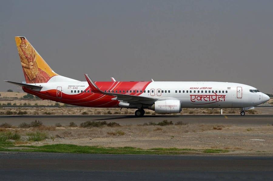 Air India Express B737-8q8 Wallpaper