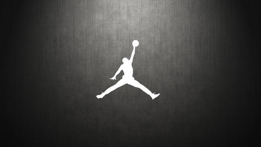 Air Jordan Logo Carbon Pattern Wallpaper