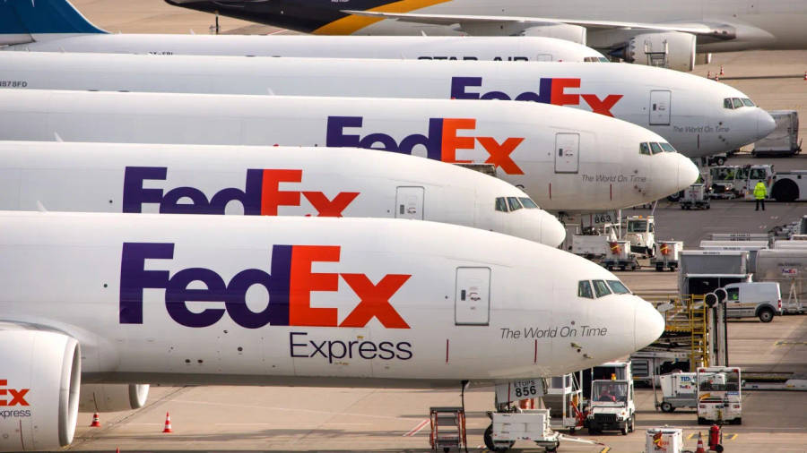 Aircrafts Courier Fedex Tracking Wallpaper