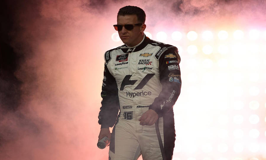 Aj Allmendinger Smoke And Lights Wallpaper