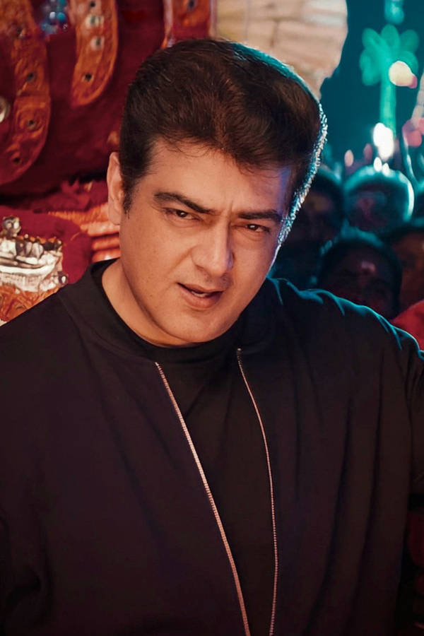 Ajith Hd Intense Stare Wallpaper