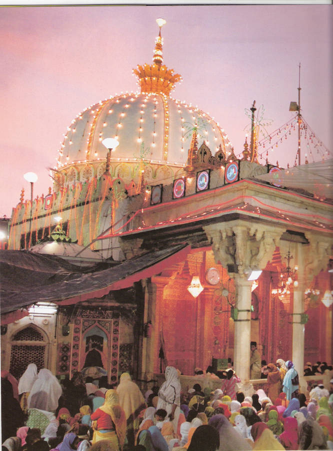 Ajmer Shrine Pink Sky Wallpaper