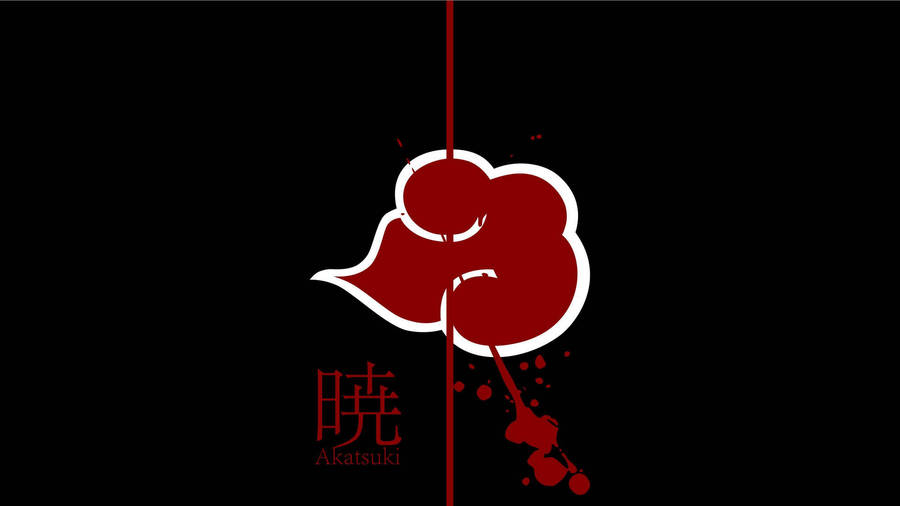 Akatsuki Cloud Iphone Splatter Wallpaper