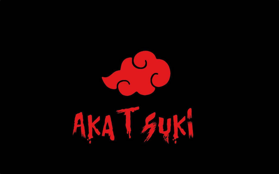 Akatsuki Cloud Word Art Wallpaper