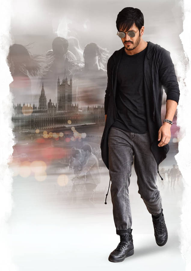 Akhil Akkineni Power Walk Wallpaper