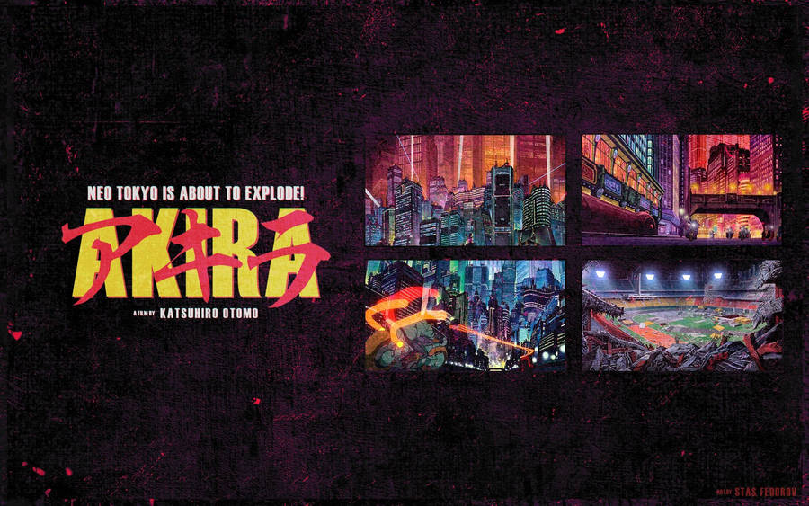 Akira Movie Neo Tokyo Fan Art Wallpaper
