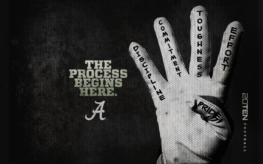 Alabama Crimson Tide 2010 Quote Wallpaper