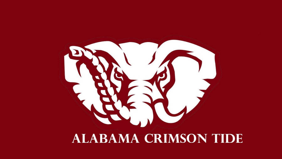 Alabama Crimson Tide White Elephant Wallpaper