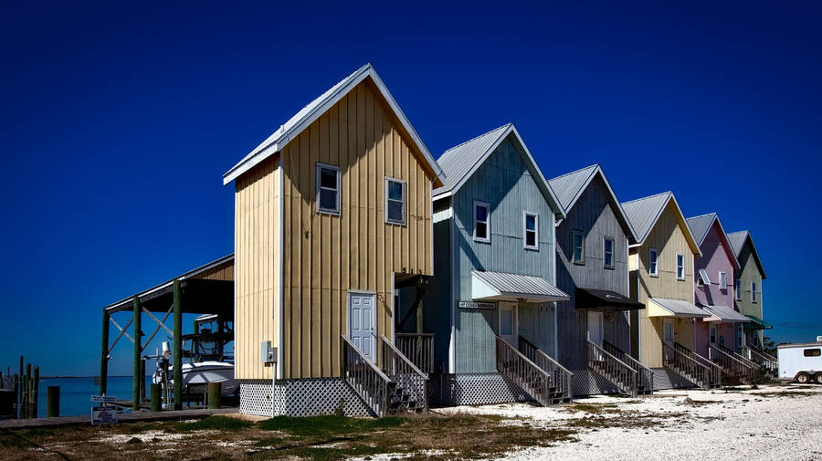 Alabama Dauphin Island Cottages Wallpaper