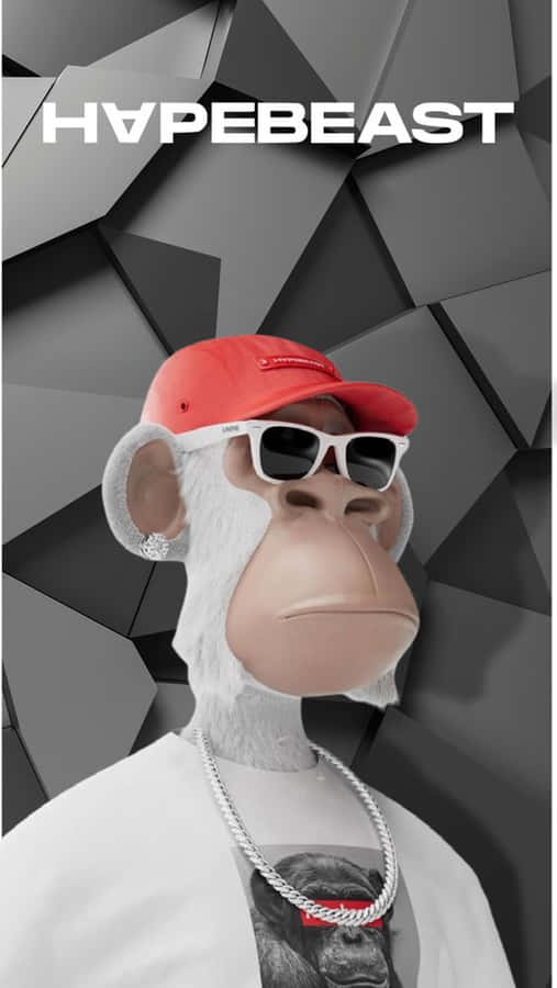 Albino Nft Monkey Wallpaper
