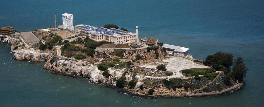 Alcatraz Close Up Wide Wallpaper