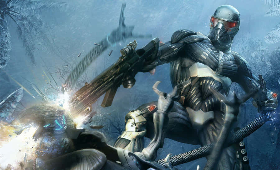 Alcatraz Point Blank Crysis Hd Wallpaper