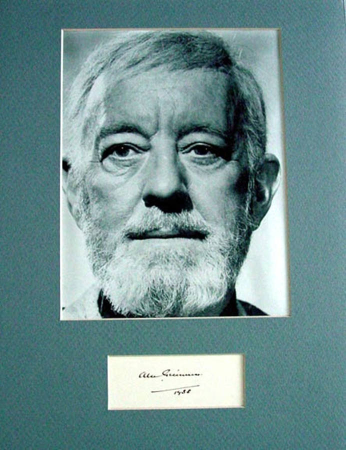 Alec Guinness An Elder Man Wallpaper