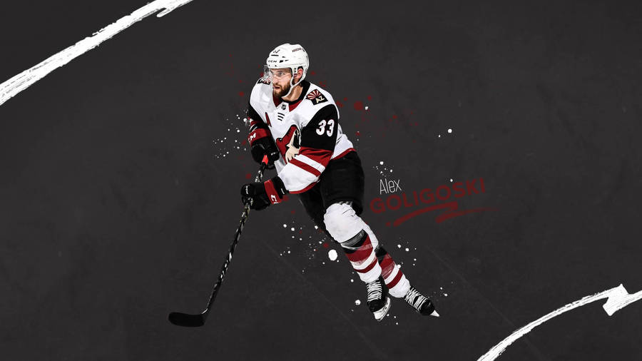 Alex Goligoski Arizona Coyotes Hockey Team Wallpaper