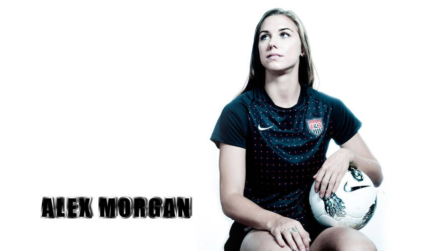 Alex Morgan In White Wallpaper