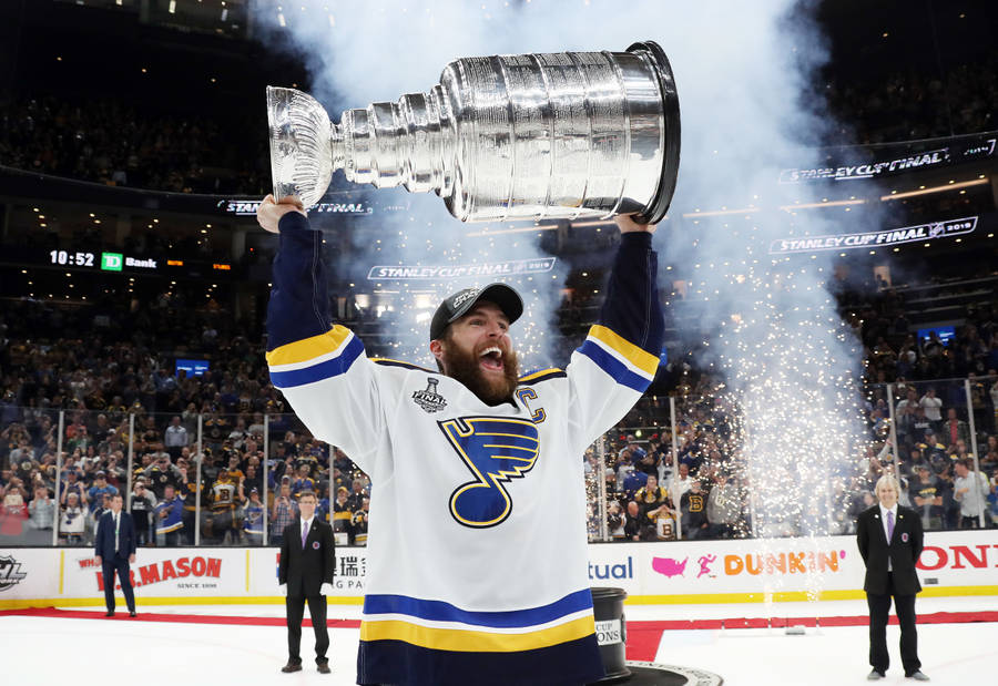 Alex Pietrangelo With Trophy Wallpaper