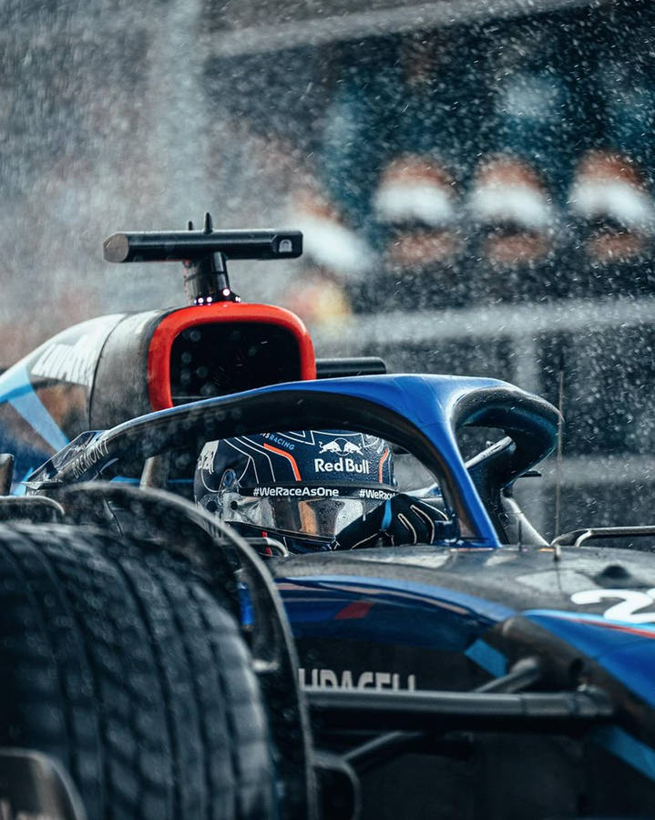 Alexander Albon F1 Splash Wallpaper