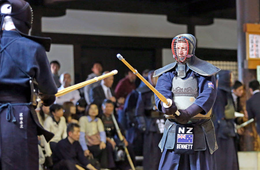 Alexander Bennett Kyoto Taikai Kendo Competition Wallpaper