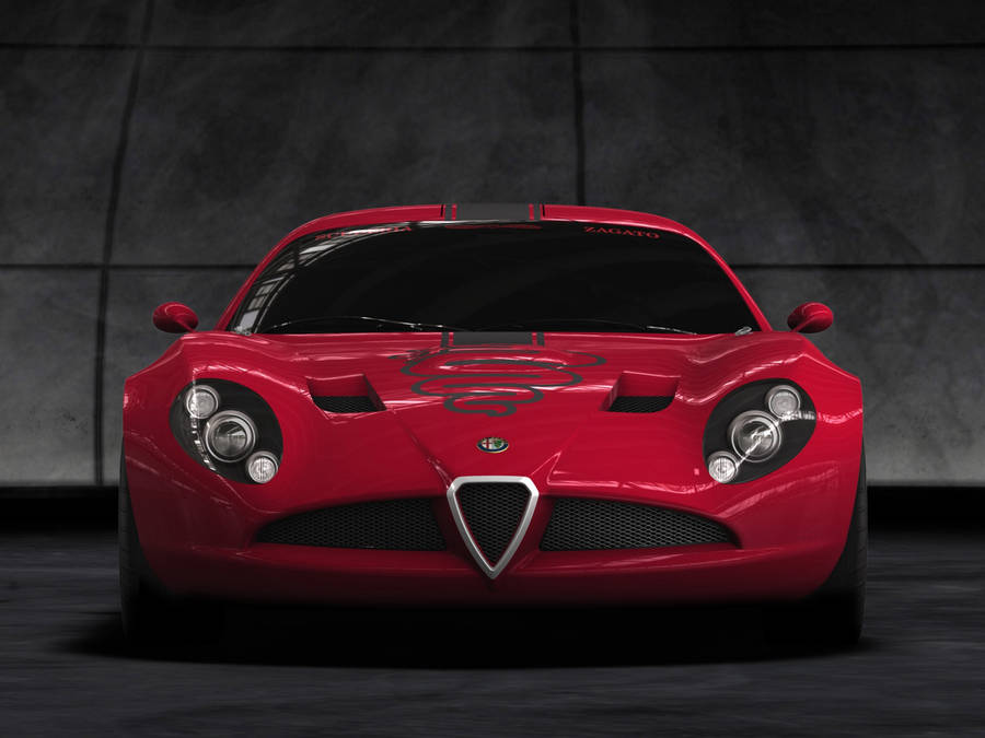 Alfa Romeo Iphone Front View Wallpaper