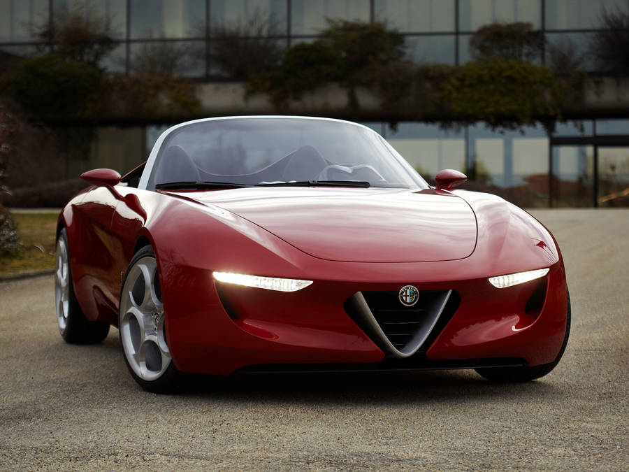 Alfa Romeo Iphone Headlights Wallpaper