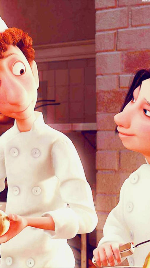 Alfredo And Fiona Ratatouille Wallpaper