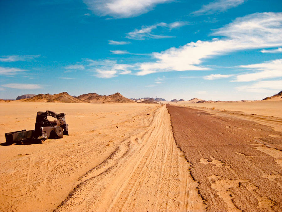 Algeria Sandy Desert Wallpaper