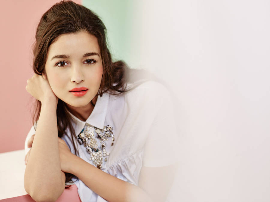 Alia Bhatt Elle 2014 Portrait Wallpaper