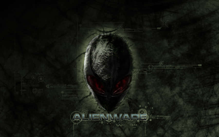 Alienware Logo Dark Background Wallpaper