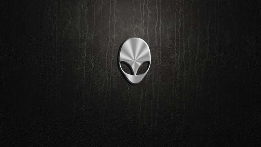 Alienware Logoon Textured Background Wallpaper