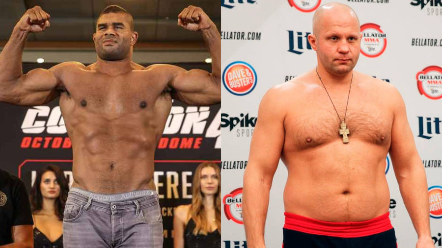 Alistair Overeem Fedor Emelianenko Side-by-side Wallpaper