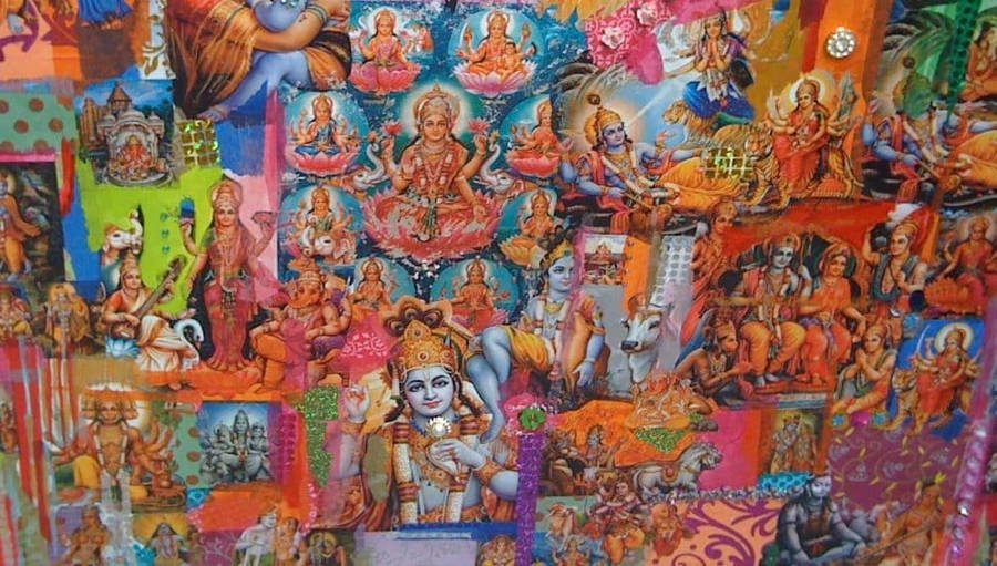 All Hindu Gods Prayer Wall Wallpaper