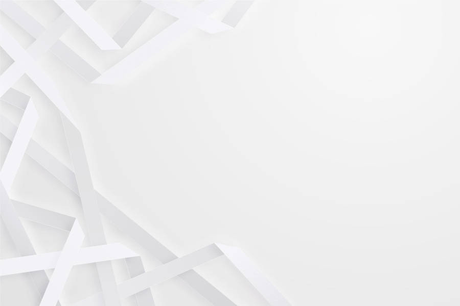 All White Folded Paper Strips Background Wallpaper