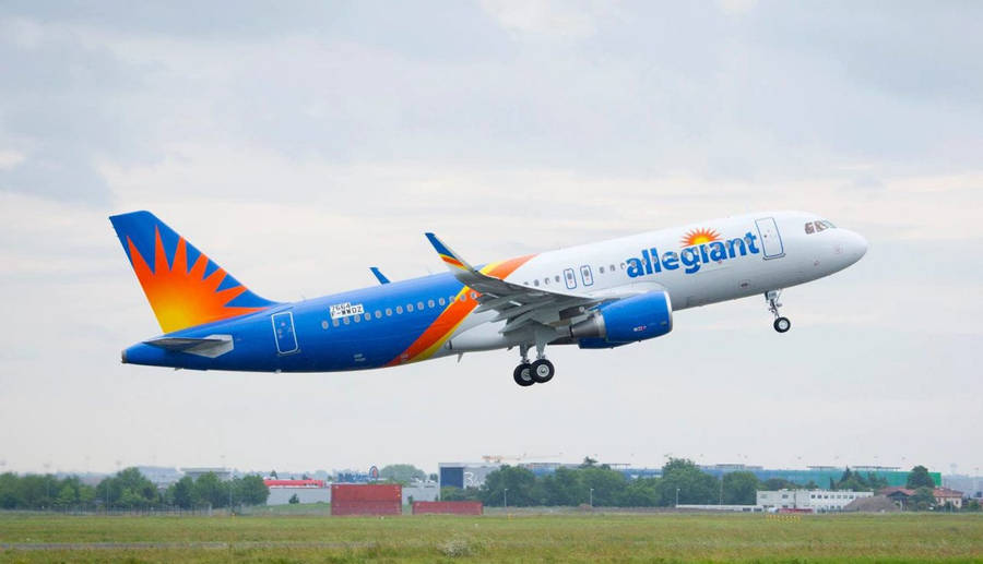 Allegiant Air Took Off Wallpaper