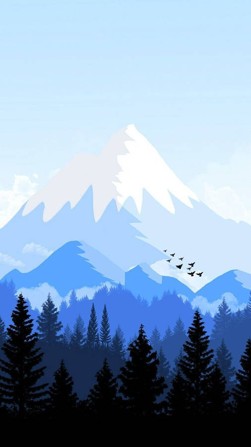 Alps Mountain Animated Forest Iphone Wallpaper Bjj. Journal Wallpaper