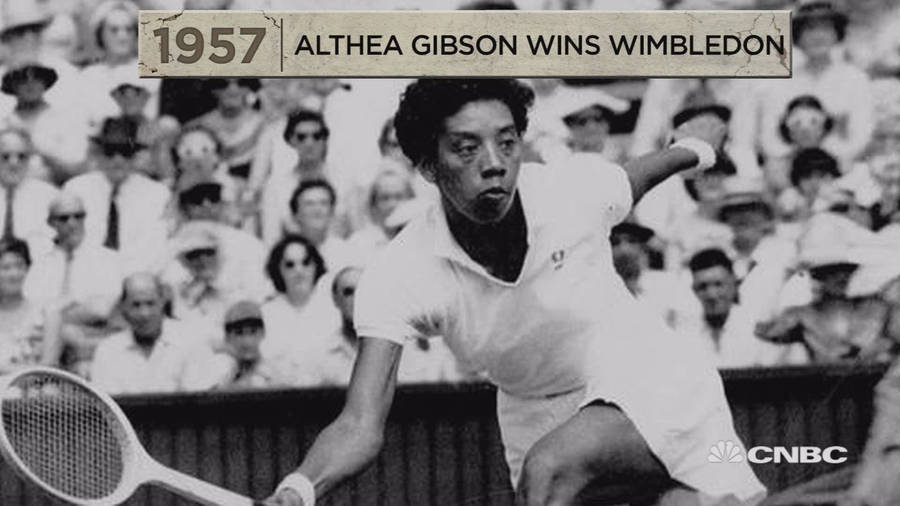 Althea Gibson: Trailblazer Of American Tennis Wallpaper