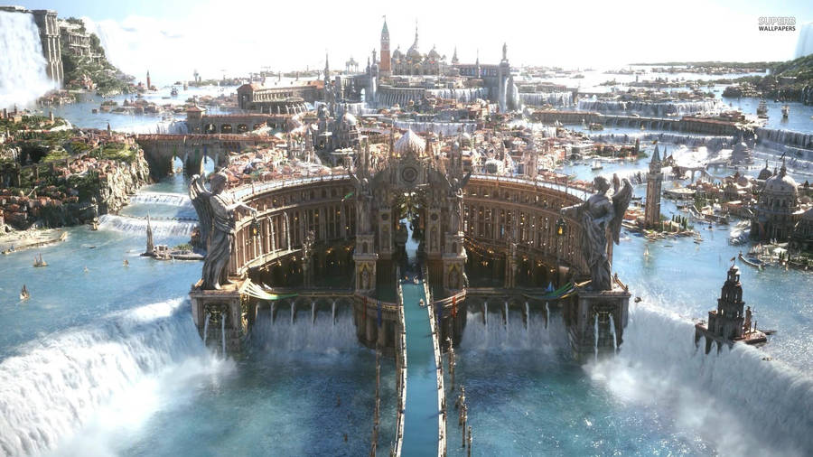 Altissia In Final Fantasy Xv Wallpaper