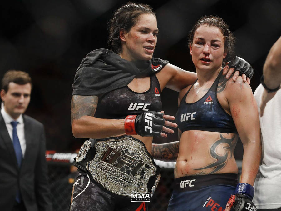 Amanda Nunes And Raquel Pennington Wallpaper