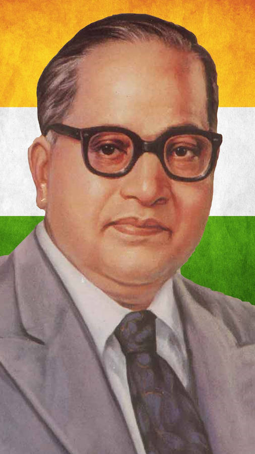 Ambedkar Portraiture Wallpaper